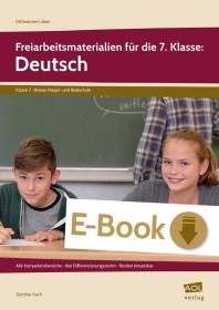 Freiarbeitsmaterialien für die 7. Klasse: Deutsch-6426, 