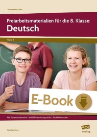 Freiarbeitsmaterialien für die 8. Klasse: Deutsch-6427, 