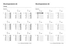 Elektronische Rechenblätter – Grössen, Brüche, Proportionalität-2181, 