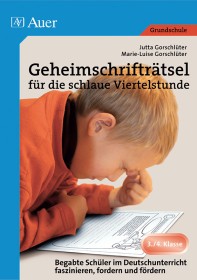 Geheimschrifträtsel für die schlaue Viertelstunde-9219, 