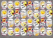 Belobigungssticker Englisch-6269, 