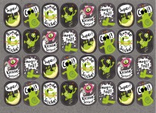 Belobigungssticker Aliens-6272, 